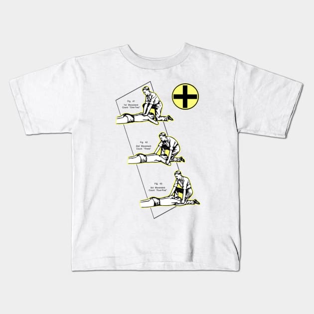 Respirado (light shirt) Kids T-Shirt by bronzarino